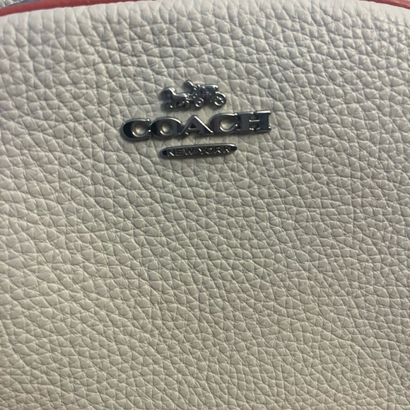 Coach Colorblock Leather Backpack - Picture 2 of 10